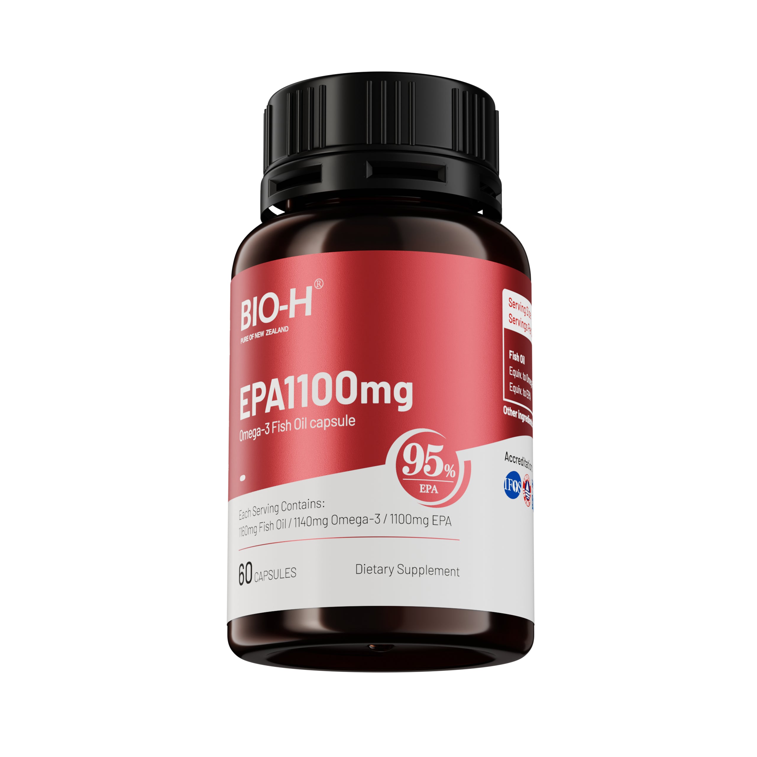 BIO-H High-Purity EPA Fish Oil 1100mg (99% EPA)