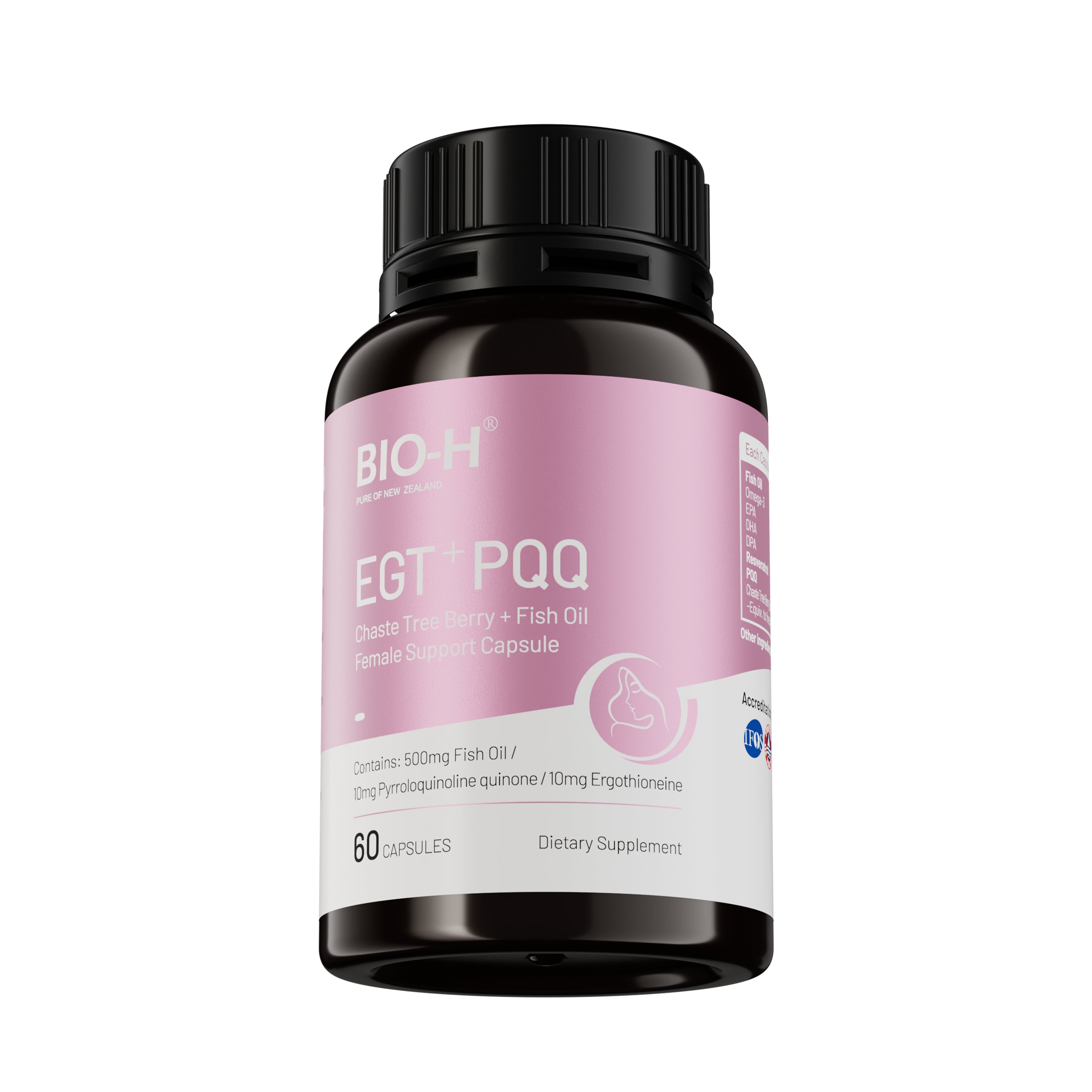 BIO-H Women’s EGT + PQQ Omega-3 Complex